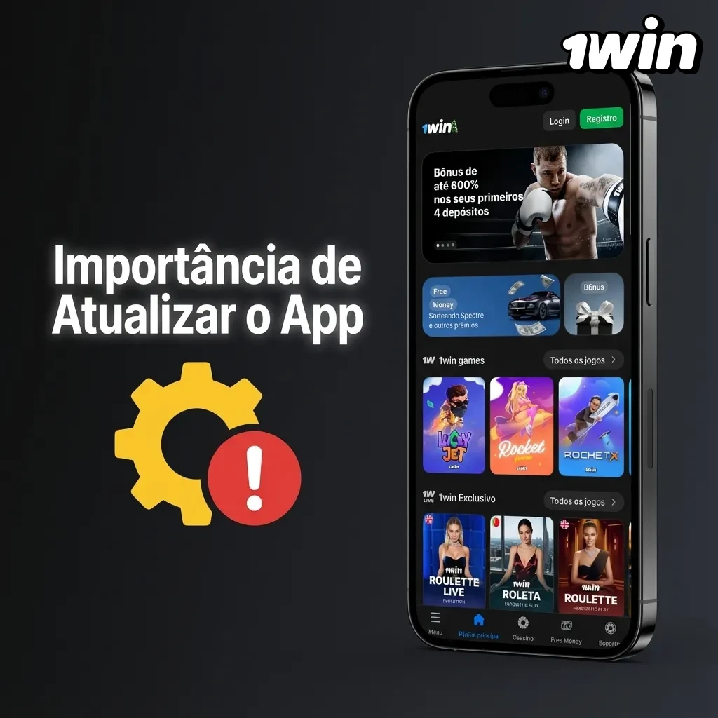 App update screen showing security improvements, performance enhancements, and new features for better user experience