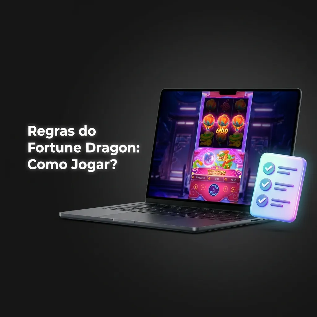 Fortune Dragon slot game interface showing reels, bet controls, and payline indicators for gameplay tutorial