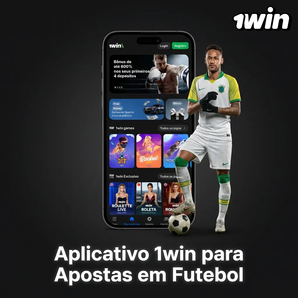 1win mobile app interface showing football betting markets on smartphone screen with odds and match selections