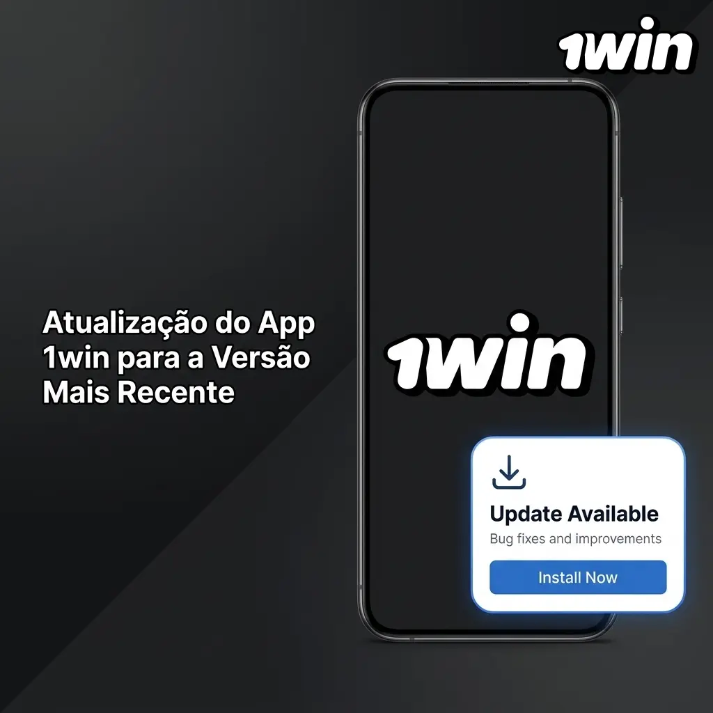 Atualização do app 1win para a versão mais recente no Android e iOS com APK e PWA